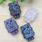 1.3" Mixed Crystal SpongeBob Carvings Crystal Healing Bulk Wholesale