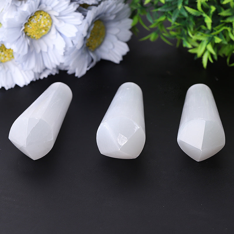 4" Selenite Double Terminated Point