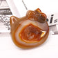 Druzy Agate Hello Kitty Carvings