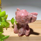 2.05" Rhodonite Stitch Carvings Bulk Wholesale