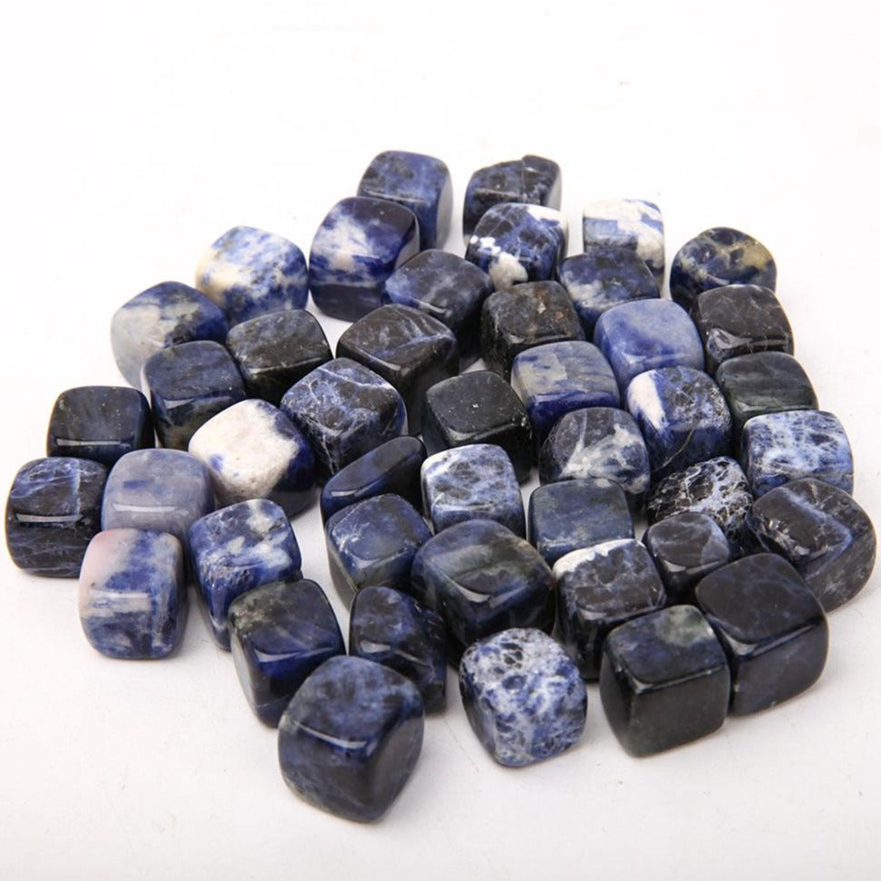 Sodalite Cubes Bag