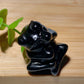1.3" Mixed Crystal Tree Frog Carvings Crystal Healing Bulk Wholesale