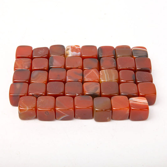 Carnelian Cubes Bag