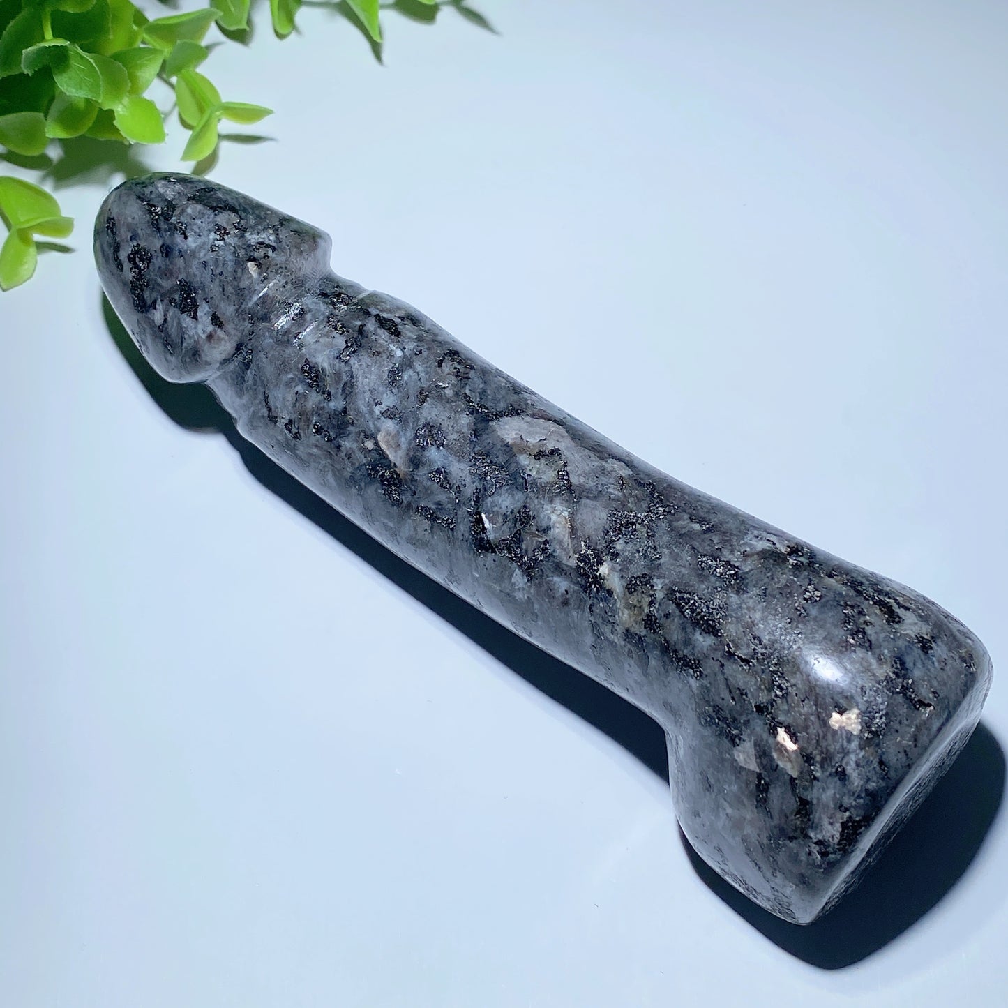 6.5" Larvikite Ding Ding Carvings Bulk Wholesale