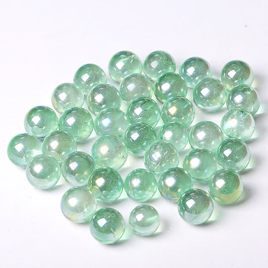 High Quality Green Aura Angel Crystal Spheres Crystal Balls for Healing