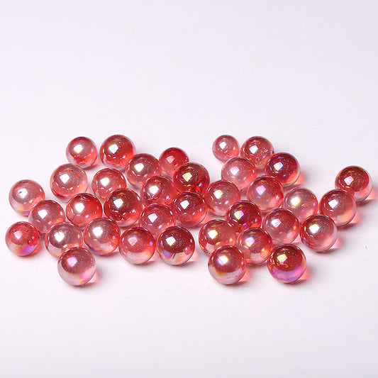 High Quality Red Aura Angel Crystal Spheres Crystal Balls for Healing