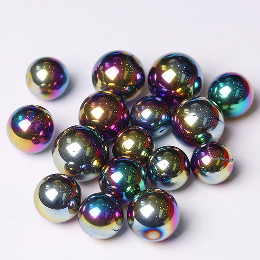 High Quality Titanium Aura Angel Crystal Spheres Crystal Balls for Healing