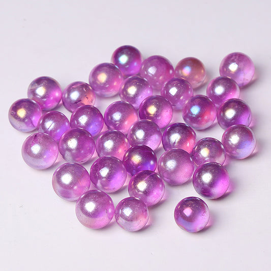 High Quality Purple Aura Angel Crystal Spheres Crystal Balls for Healing