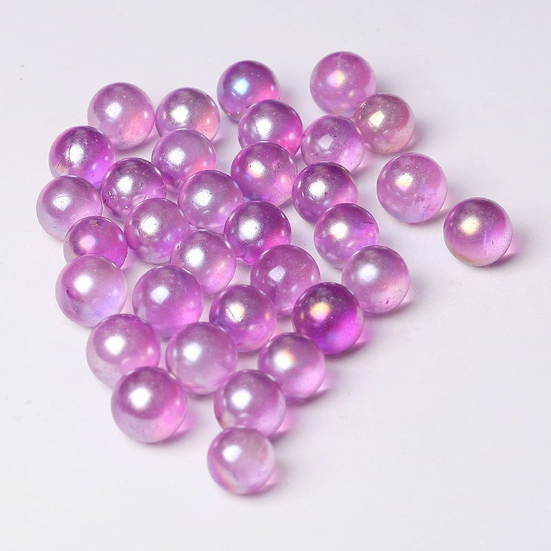 High Quality Purple Aura Angel Crystal Spheres Crystal Balls for Healing