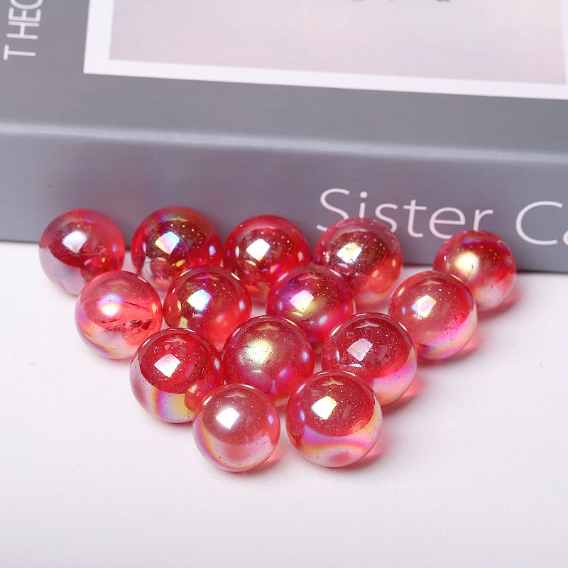 0.25kg Aura Red Angel Crystal Spheres