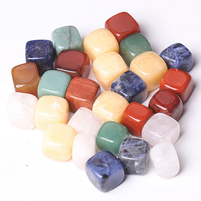 15mm Mixed Crystal Cubes