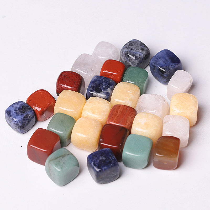 15mm Mixed Crystal Cubes