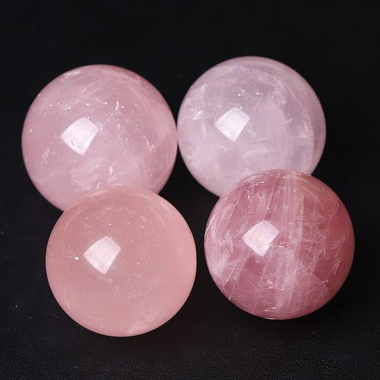 1.5" Rose Quartz Crystal Sphere