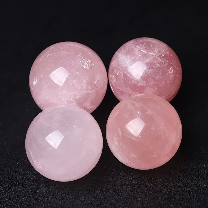 1.5" Rose Quartz Crystal Sphere