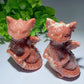 3.0" Jade Dragon Carving Crystal Healing Bulk Wholesale