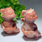 3.0" Jade Dragon Carving Crystal Healing Bulk Wholesale