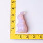 3.3" Pink Opalite Rabbit Crystal Carvings