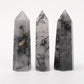 Set of 3 Black Tourmaline Crystal Points