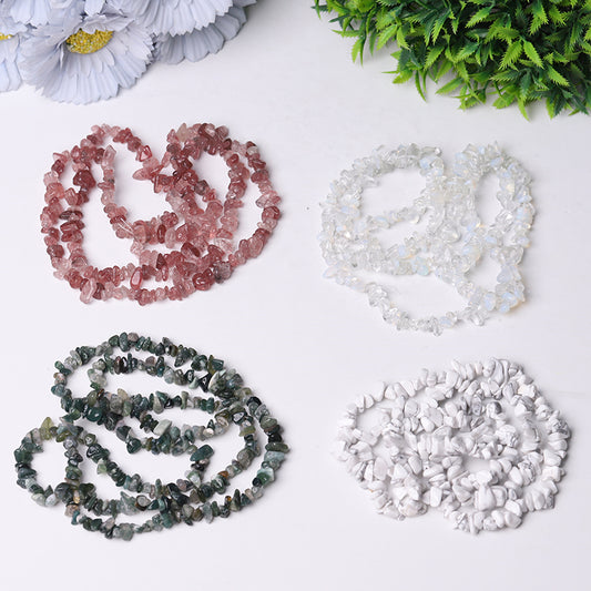 Natural Crystal Chips String for DIY