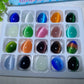 Mixed Cat's Eye Sphere Egg Box Kit Crystal Healing Bulk Wholesale