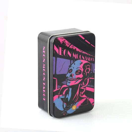 Neon Moon Tarot Card Metal Box Bulk Wholesale