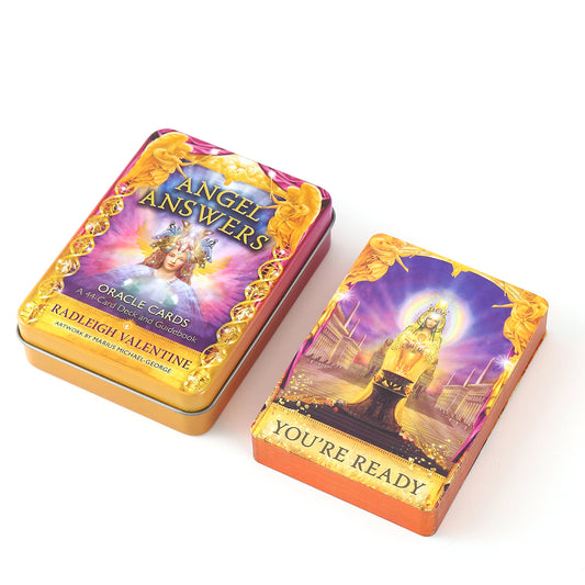 Angel Answers Oracle Cards Metal Box Bulk Wholesale