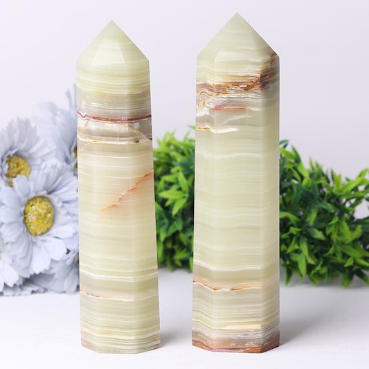 Middle Size Afghan Jade Towers Serpentine Tower for Healing