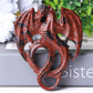 4" High Quality Dragon Crystal Carvings for Decoration