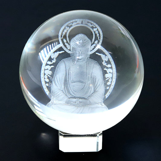 3D Laser Inner Carving Crystal Sphere