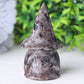 3" Yooperlite Baby Witch Wizard Crystal Carvings for Halloween