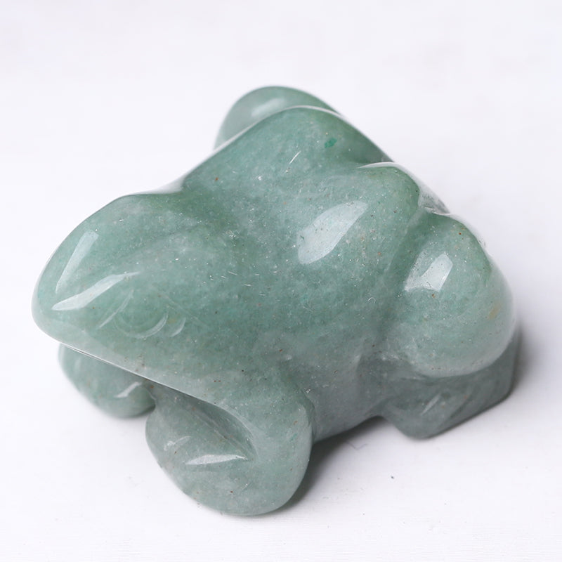 1.5" Frog Crystal Carvings