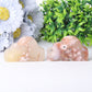 2.65" Flower Agate Cloud Crystal Carvings
