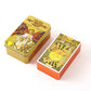 Golden Art Nouveau Tarot Metal Box Bulk Wholesale