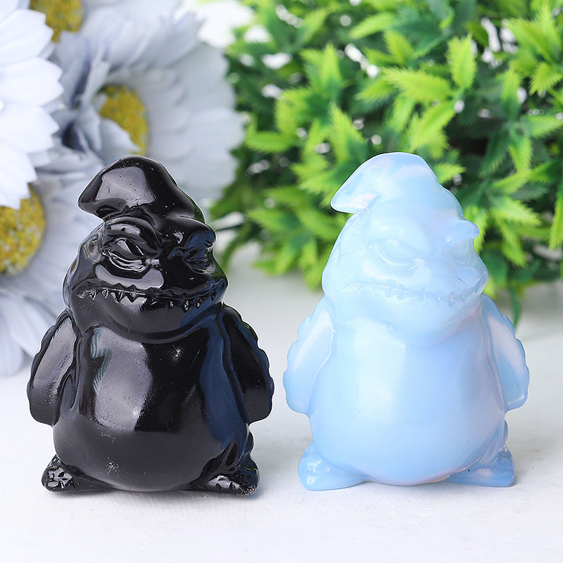 2.6" The Oogie Boogie Crystal Carvings