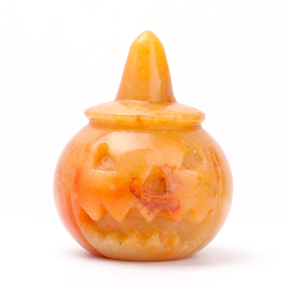 Hand Carved Pumpkin for Halloween Decor