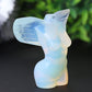 2" Woman Model Body with Wings Crystal Carvings