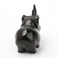 Black Obsidian Rhino Carvings