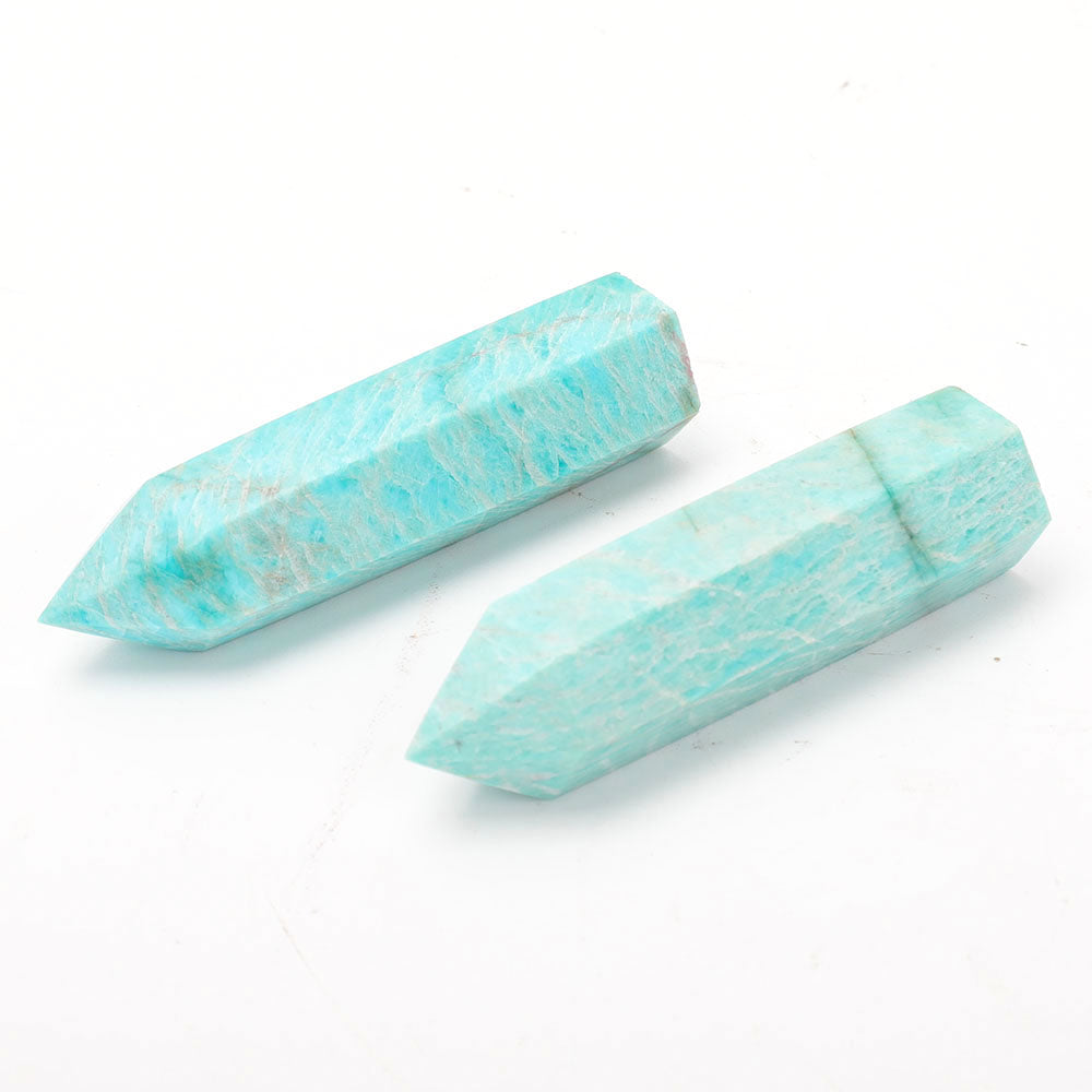 Set of 2 Amazonite Points