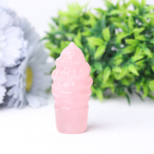 2.75" Ice Cream Crystal Carvings