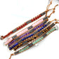 Hand-knitted Crystal Stone Bracelets