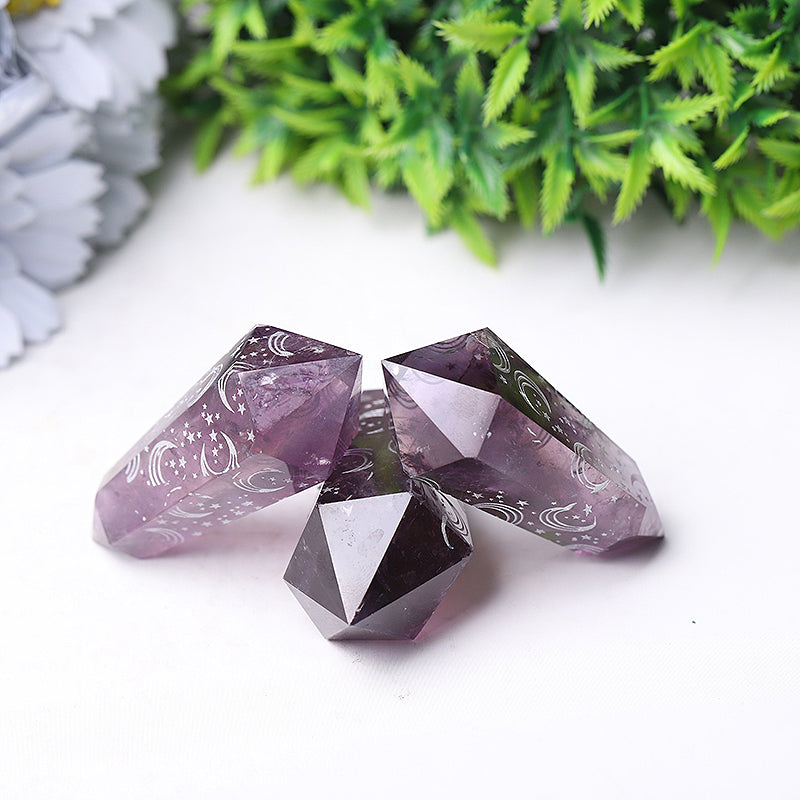 2.5" Amethyst Double Terminated Point