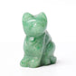 1.5" Cat Figurine Crystal Carvings