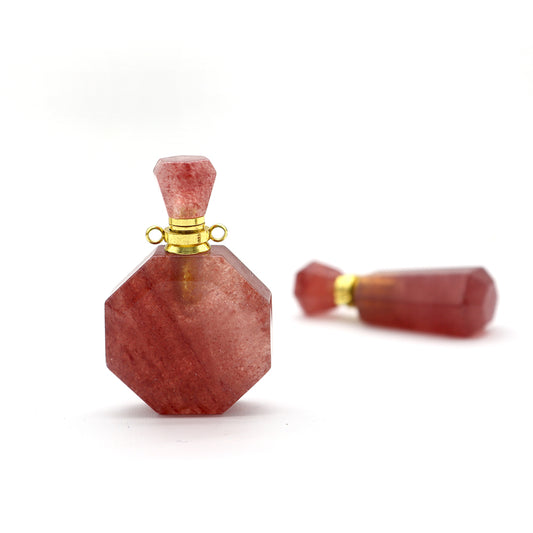 Crystal Perfume Bottle Mini Pendant