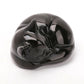 Black Obsidian Sleeping Cat Carvings