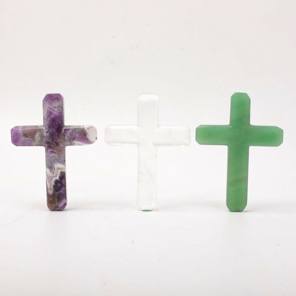 Crystal Cross Carvings