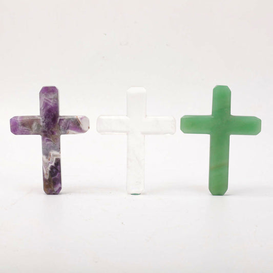 Crystal Cross Carvings