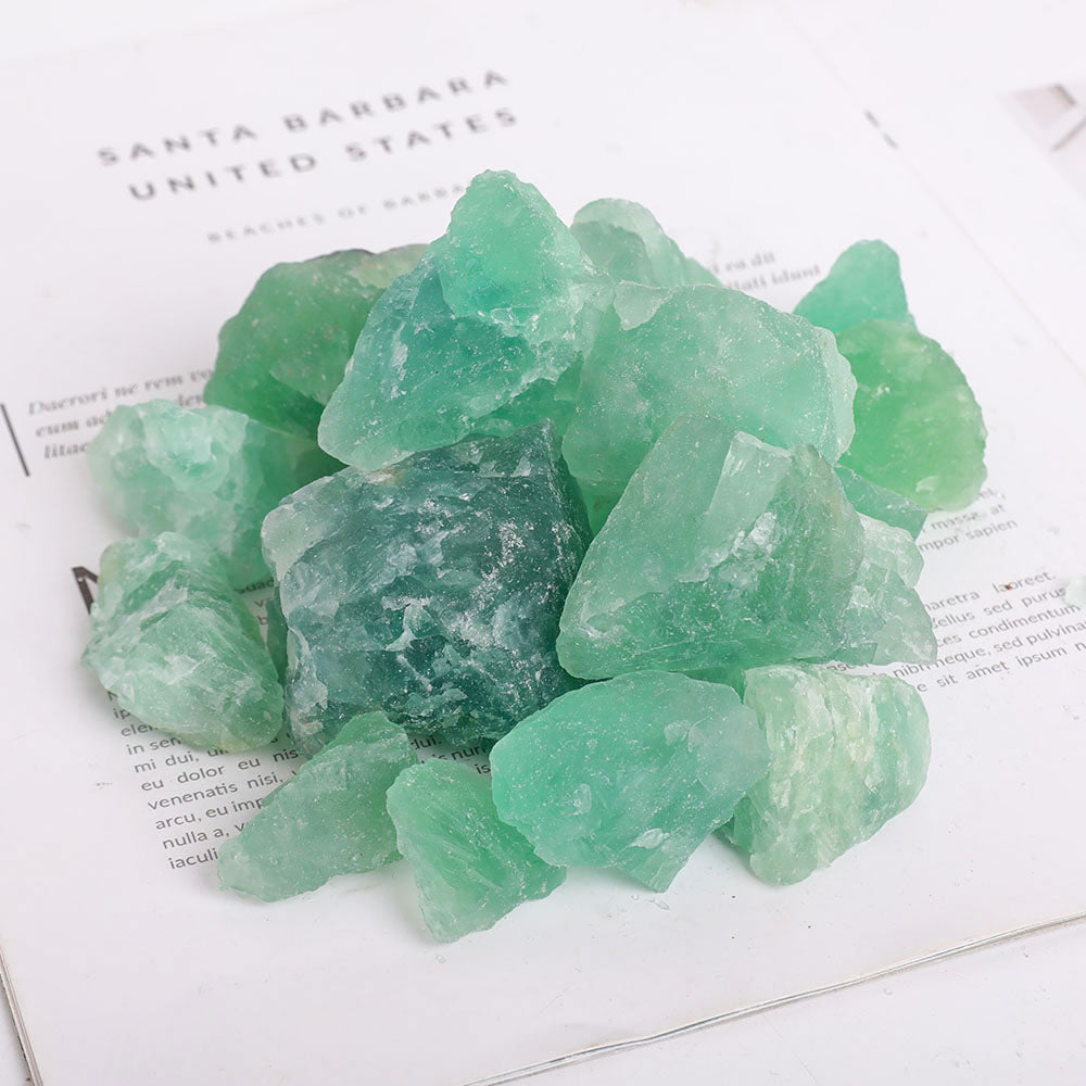 1kg Green Fluorite Raw Stone