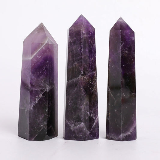 Set of 3 Amethyst Points