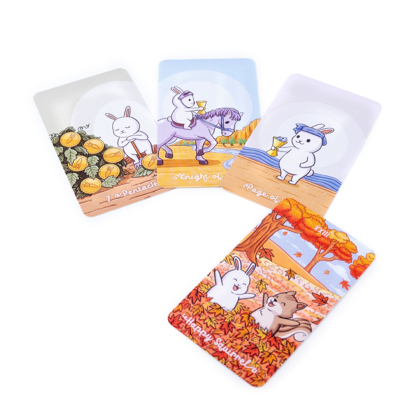 Chubby Bun Rabbit Tarot Card Bulk Wholesale