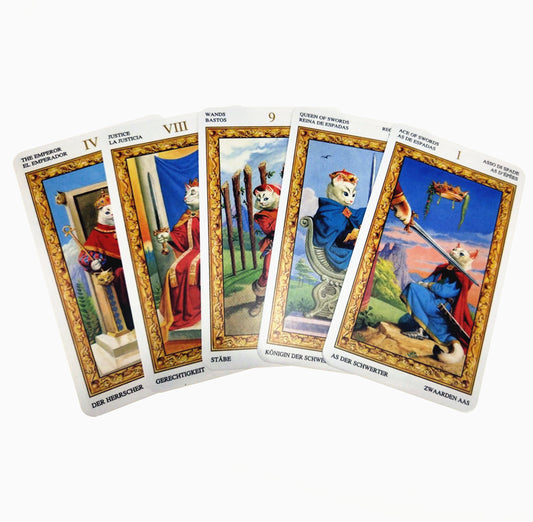 White Cat Tarot Cards Bulk Wholesale